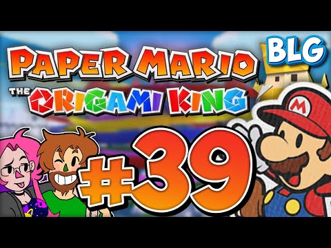Lets Play Paper Mario: The Origami King - Part 39 - Temple of Shrooms