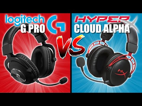 BEST GAMING HEADSET UNDER $100? | Logitech G Pro vs HyperX Cloud Alpha
