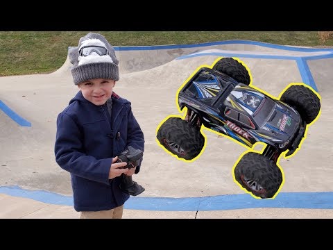 Clark's Epic RC Truck Run at the Skate Park