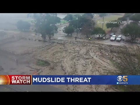 Atmospheric River: Mudslide Concerns Loom From Intense Rain In Santa Cruz Mountains