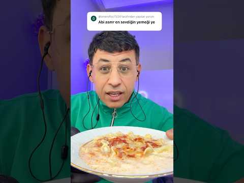 En Sevdiğim Yemek ASMR 🎧 Takın 🤜 NİHAT ABİ