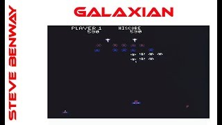 Galaxian on C64. Gameplay & Commentary
