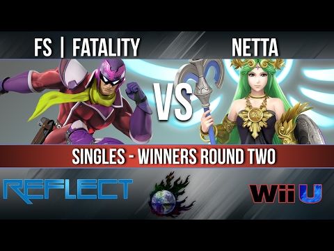 REFLECT 3 - FS | Fatality (Captain Falcon) vs. Netta (Palutena) - Wii U Singles Winners Round Two