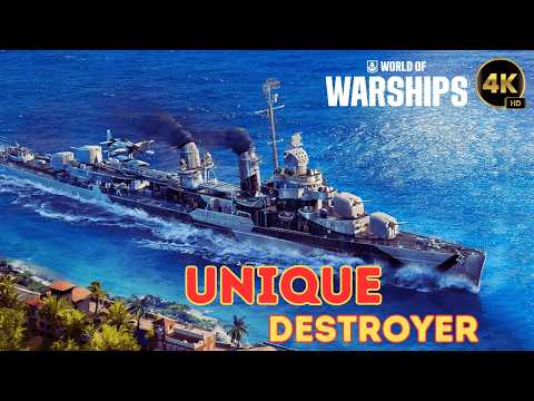 USS HALFORD destroyer is surprisingly POWERFUL World Of Warships