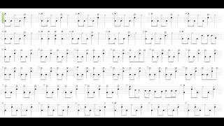 Emerald Crown + Therion + Drum only + Drum tab