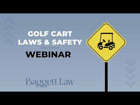 Golf Cart Laws & Safety Webinar