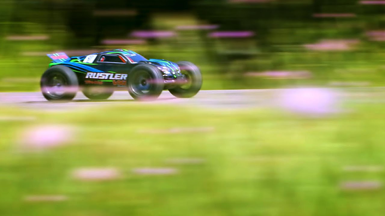 RC auto Traxxas Rustler 1:10 VXL TQi RTR, oranžová