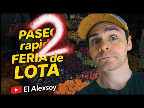 Feria de LOTA paseo 2 📍CHILE #feriachile #lota #lugaresquehablan 