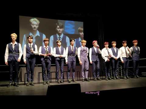 180624 KCON NY Wanna-One Artist Engagement Interview