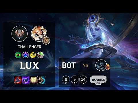 Lux Bot vs Karthus - BR Challenger Patch 10.15