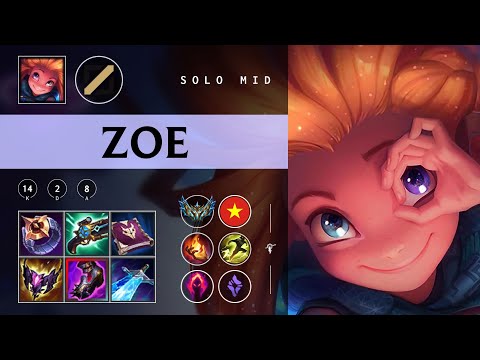 Zoe Mid vs Ryze - VN Challenger Patch 25.24
