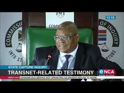 Transnet-related testimony | State Capture Inquiry
