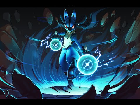 Evolui o meu Riolu para Lucario!!!!!!