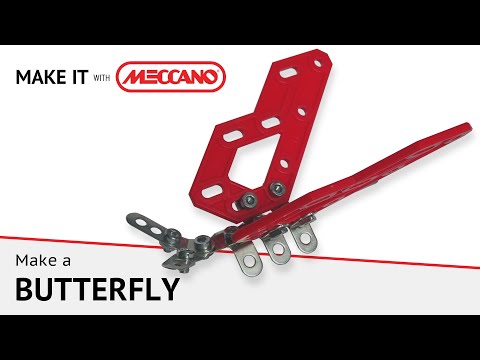 Make a Butterfly with Meccano