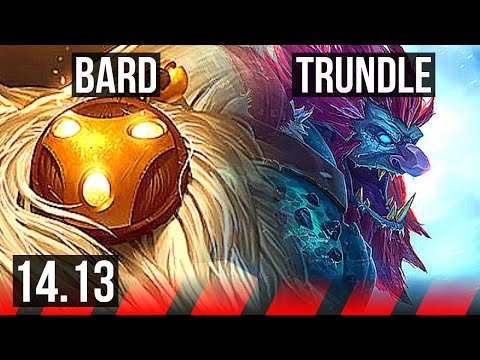 BARD vs TRUNDLE (TOP) | 1200+ games, 2/3/19 | EUW Master | 14.13