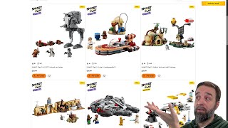 More LEGO Star Wars Smart Brick sets fully revealed! Falcon, AT-ST, Cantina, Yoda hut & Landspeeder