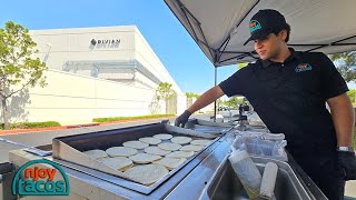 Taco Catering In Irvine CA for Rivian #tacocatering #orangecounty #cat