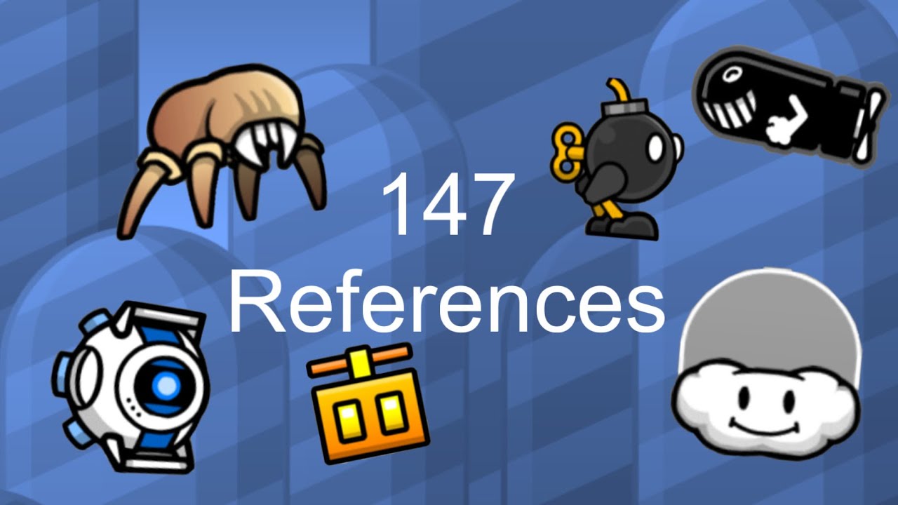 Every Reference in Geometry Dash (2.2 and below)
