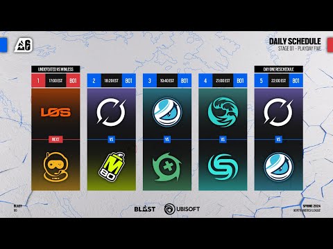 BLAST R6 | North American League 2024 - Stage 1 - Day 5