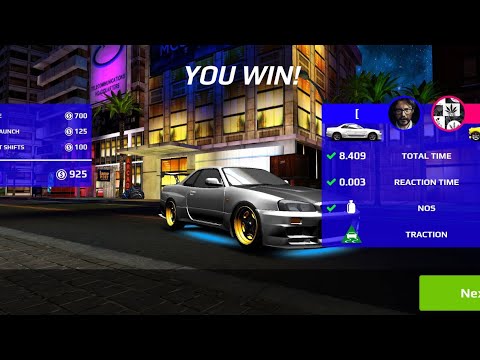 Rush Racing 2 🔥 2002 Skyline GTR-R34 Glitch 982 👉 In Lobby 981 , Best run 8:409 💪