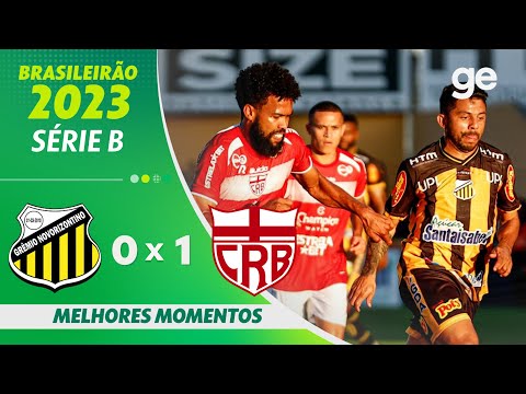 Gols e lances de Novorizontino x CRB