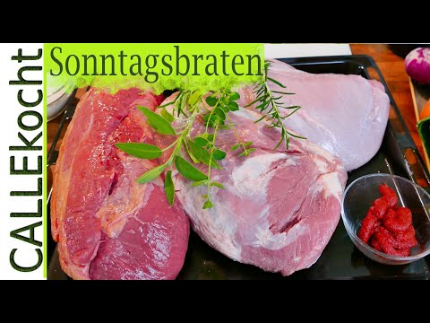 Leckerer Sonntagsbraten. Schmorbraten selber machen wie Oma. Rezept