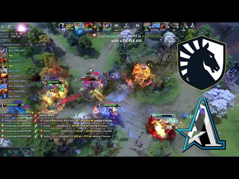 ASTER VS LIQUID | ZAI Insane Play To End The Game | The Lima Major 2023
