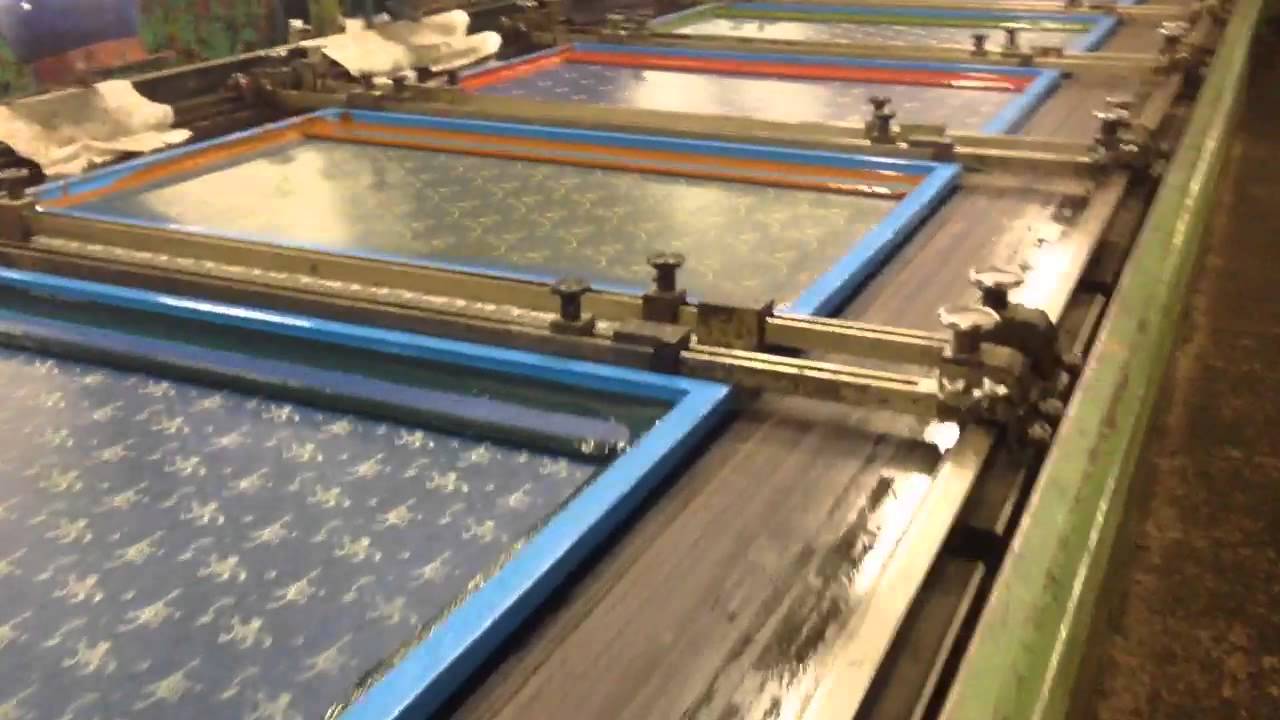 William Morris licensed Golden Lily Being Printed!