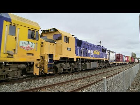 7904V Mildura To Melbourne Container Train (11/4/2019) - PoathTV Australian Railways