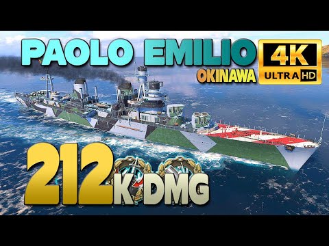 Destroyer Paolo Emilio: They don't saw it coming - World of Warships