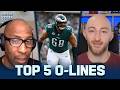 NFL Offensive Lines With Nick Shook Trends Rookies Top 5 O Lines In 2026 Move The Sticks
