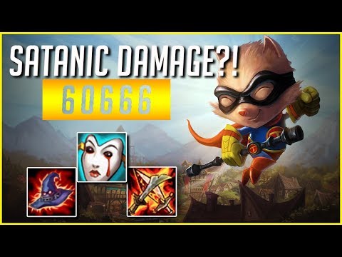 20+ KILLS 60K DAMAGE DONE 1000 AP CHALLENGER TEEMO JUNGLE 1V9 - EVEN BACKDOORED FOR THE WIN.