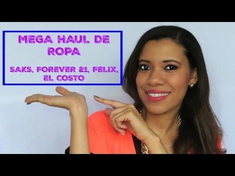 Mega Haul DE Ropa - Compras EN Panamá Saks, Forever 21, Felix, EL Costo)