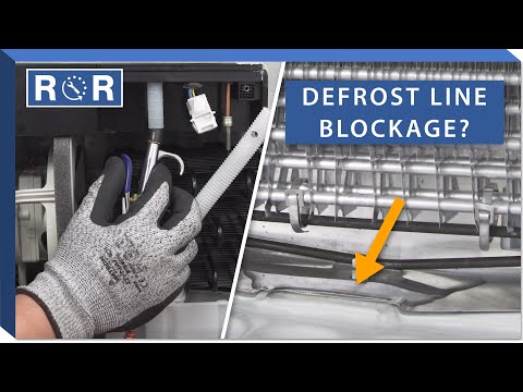 How to Unplug a Defrost Drain Line | Repair & Replace