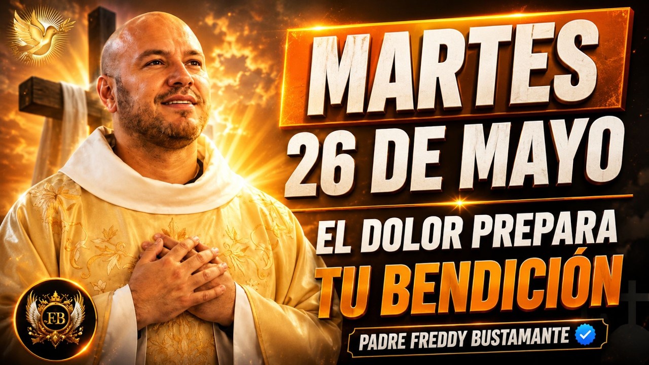HOMILÍA DE HOY | LO QUE TE DOLIÓ ERA DIOS PREPARANDO LO BUENO | PADRE FREDDY BUSTAMANTE