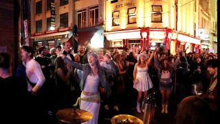 Amazing Scenes as Crowd Go Wild for (Mr Brightside) by Lonely Matt & Artur on Dame Lane Last Night 