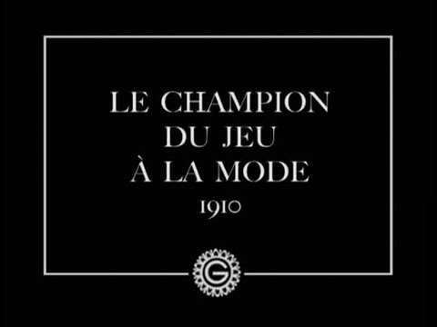 Champion de puzzle (Émile Cohl, 1910) / Чемпіон по складанню пазлів