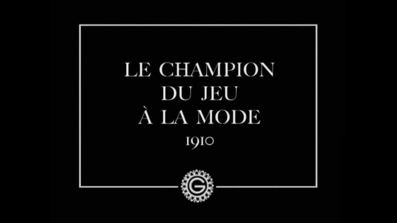Champion de puzzle (Émile Cohl, 1910) / Чемпіон по складанню пазлів