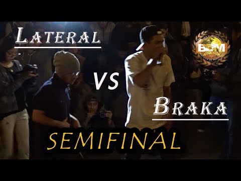 LATERAL vs BRAKA - SEMIFINAL // Audicion RAPTONDA "BDM GOLD"