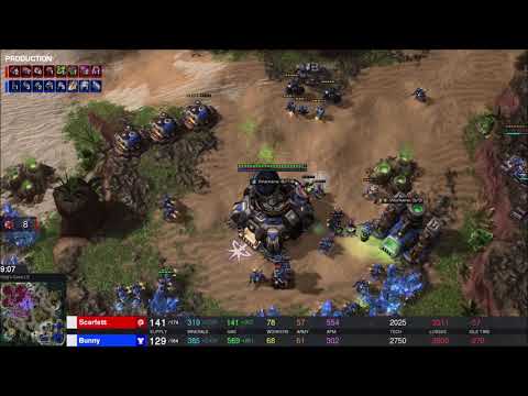EPIC - Bunny (T) v Scarlett (Z) on King's Cove - StarCraft 2 - Legacy of the Void 2019