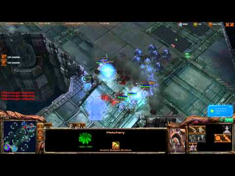Destiny, Bluetea vs. hellyvin (P), golana (T) [Game 1] - High Level 2v2 - Starcraft 2 Ladder