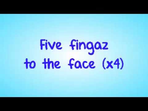 5 Fingaz (To the Face) (Lyrics) - Victorious Cast