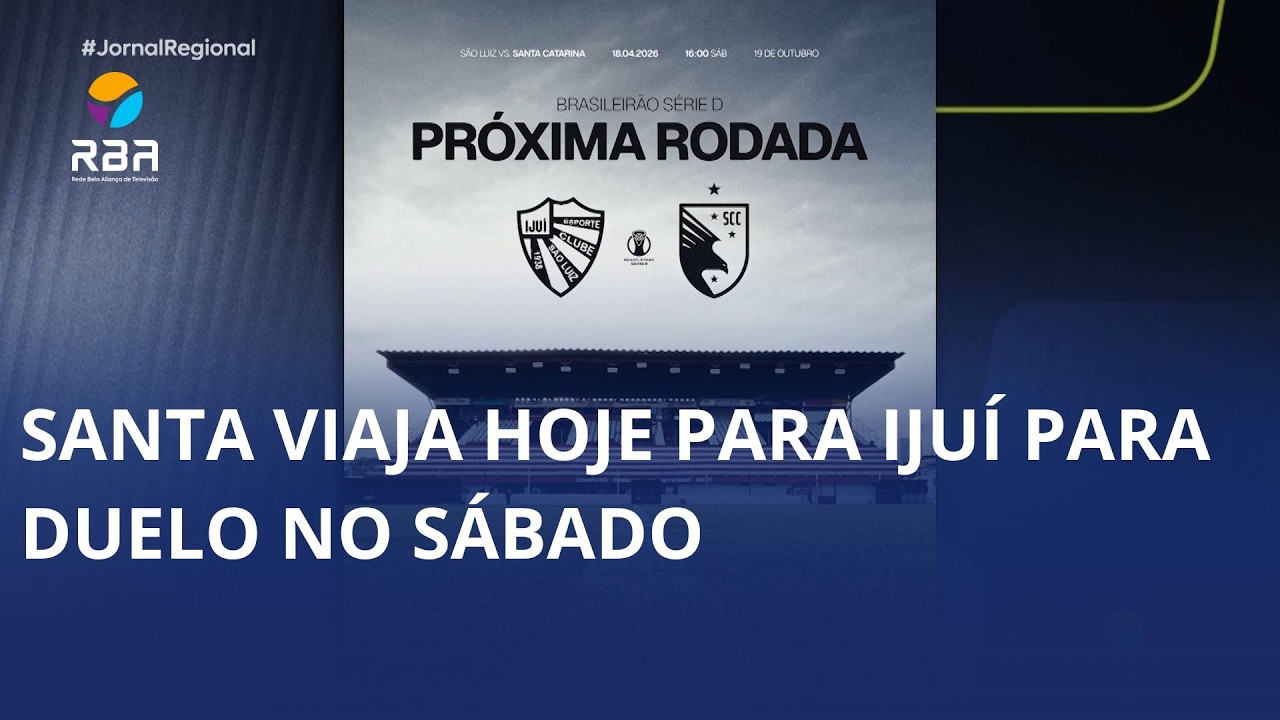 Santa Catarina embarca para desafio fora de casa na Série D