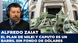 💸💸💸 EL PLAN DE MILEI Y CAPUTO ES UN BARRIL SIN FONDO DE DÓLARES | Alfredo Zaiat con Nico Lantos