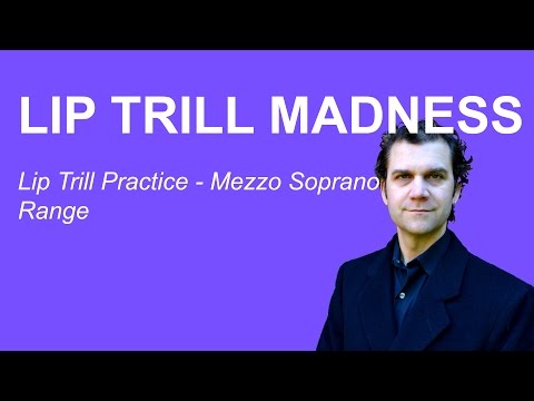 Lip Trill Practice Video - Mezzo Soprano Range