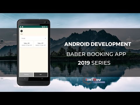 Android Development Tutorial Barber Booking App part 4 Booking Step One Choose Place