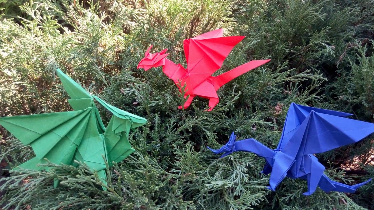 Origami Dragons