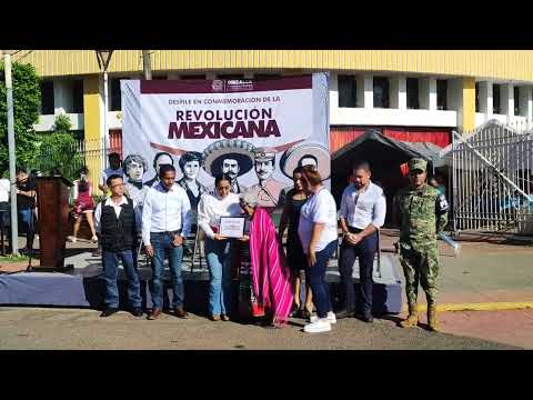 Omealca realiza desfile conmemorativo del inicio de la Revolución Mexicana
