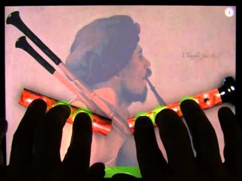 Säckpipa app closed fingering demo for Jan Winter