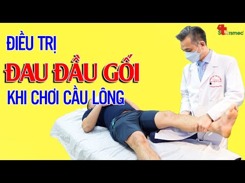 Đau đầu gối khi chơi cầu lông - Điều trị thế nào?